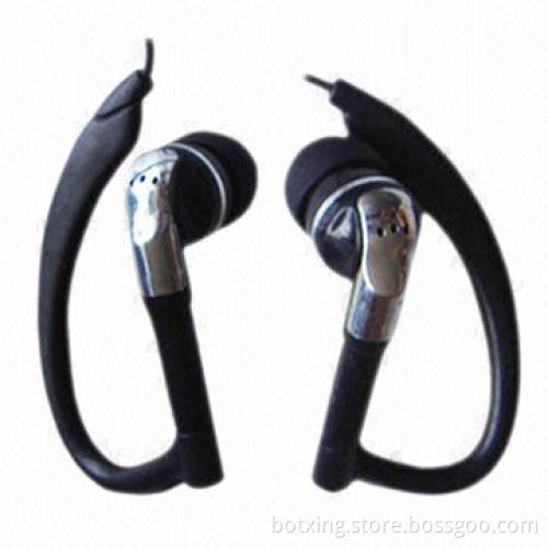 New Style Hang-ear Earphones, 20 to 20,000Hz Frequency
